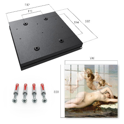 Key storage box The Birth of Venus by Alexandre Cabanel