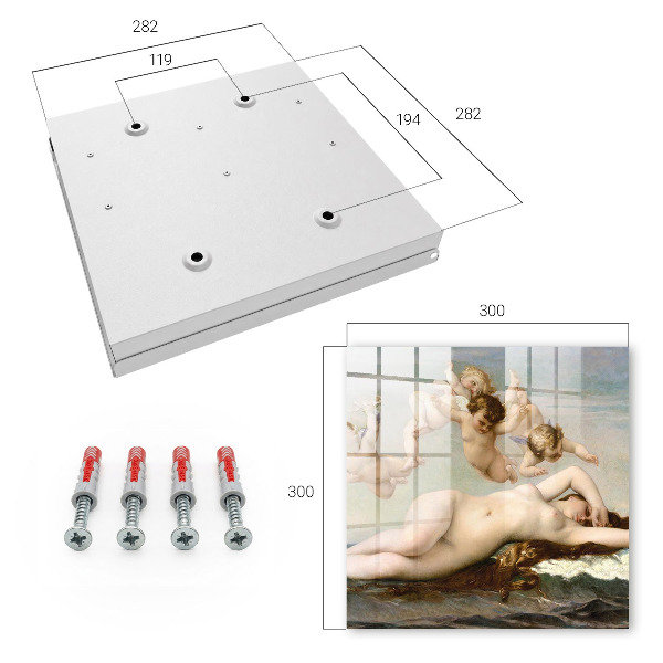 Key storage box The Birth of Venus by Alexandre Cabanel