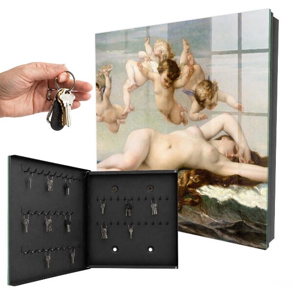 Key storage box The Birth of Venus by Alexandre Cabanel