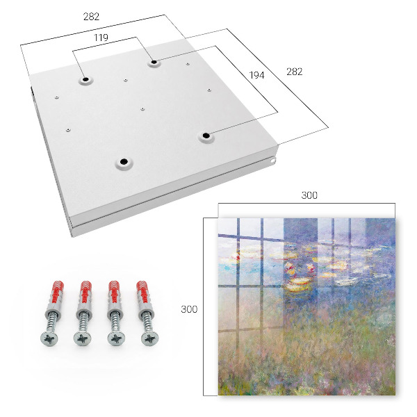Key storage box Lilies lilies
