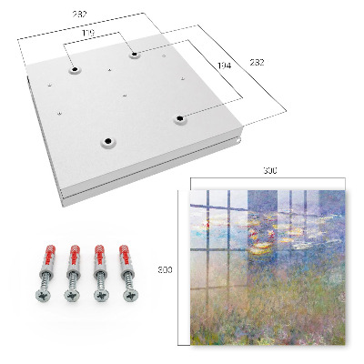 Key storage box Lilies lilies