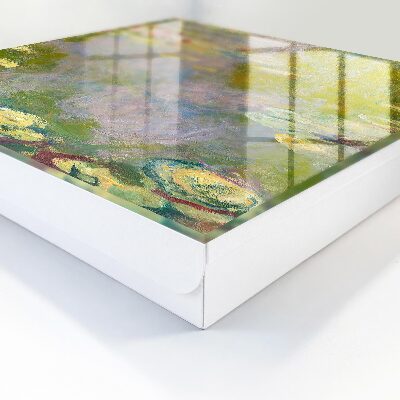 Key cabinet for wall Claude Monet's Water Lilies