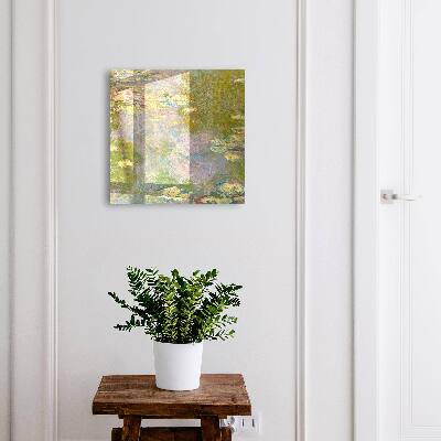 Key cabinet for wall Claude Monet's Water Lilies