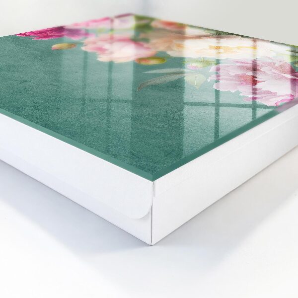 Key storage box Floral elegance