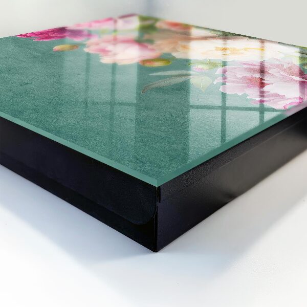 Key storage box Floral elegance