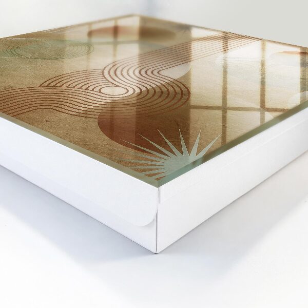 Key cabinet for wall Geometric shapes