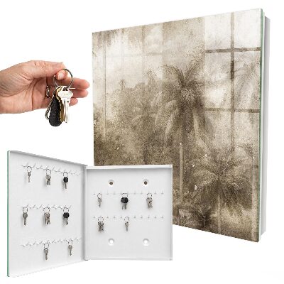 Key storage box Jungle beige
