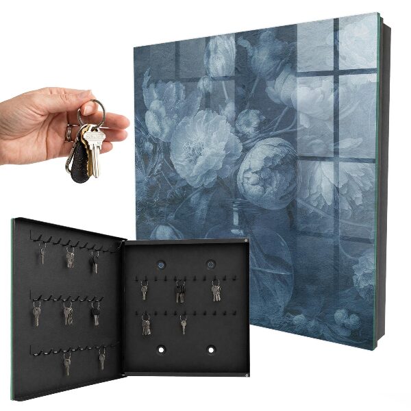 Key box Flowers in a vase