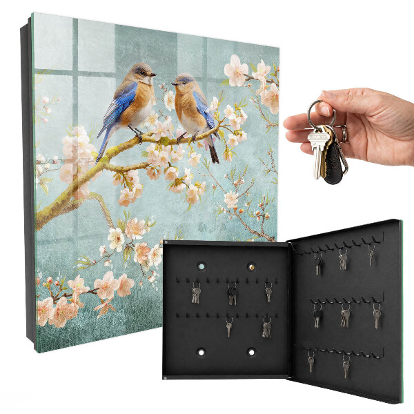 Key storage box Spring scene