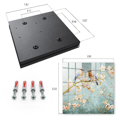 Key storage box Spring scene
