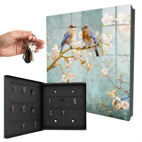 Key storage box Spring scene