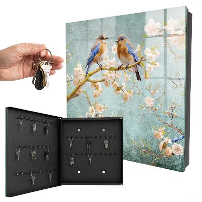 Key storage box Spring scene