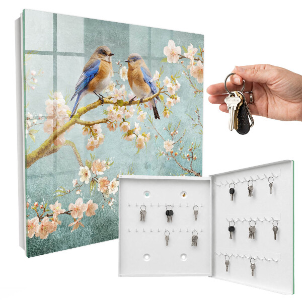 Key storage box Spring scene
