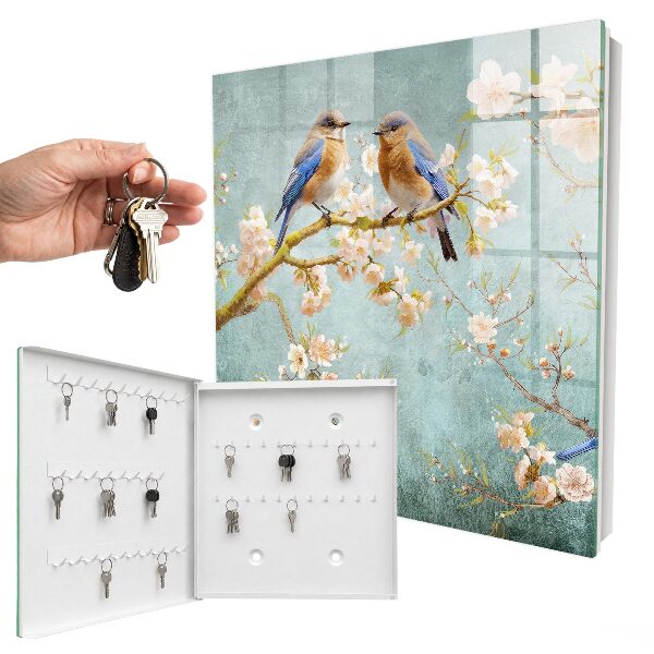 Key storage box Spring scene