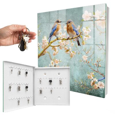Key storage box Spring scene