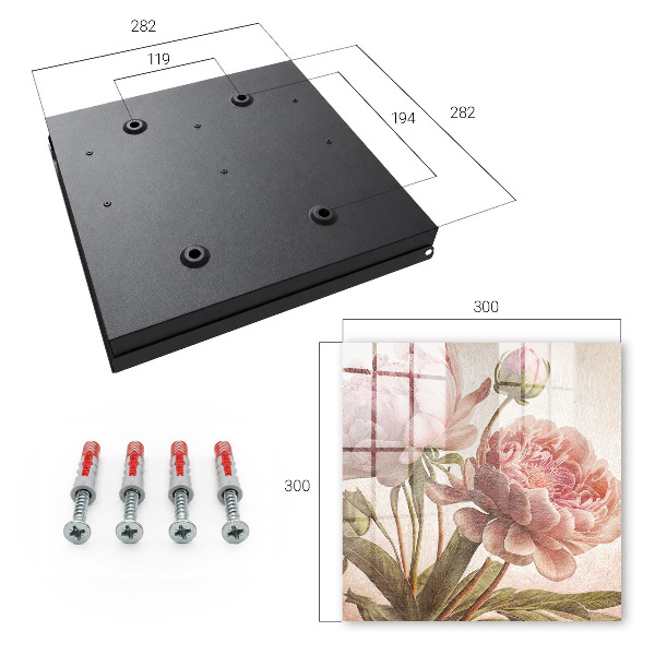 Key box Romantic botany