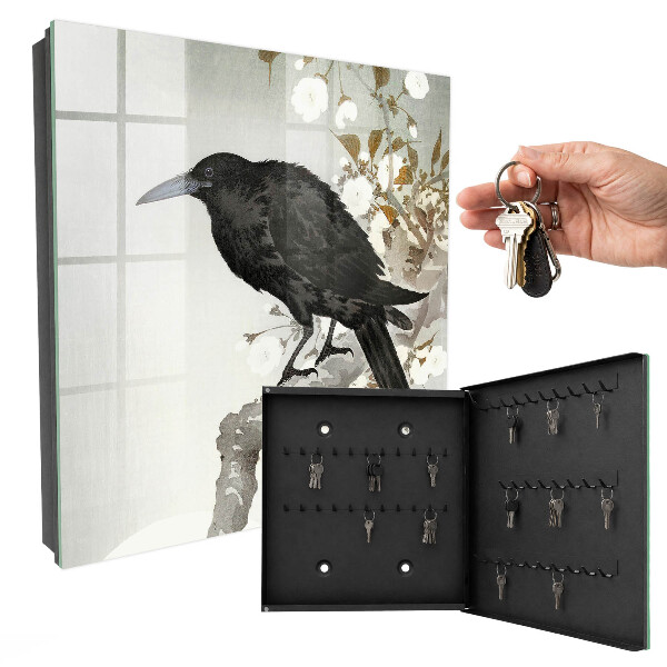 Key storage box Black Raven
