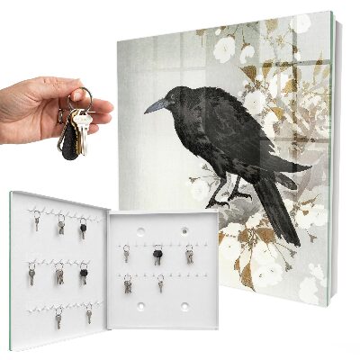 Key storage box Black Raven
