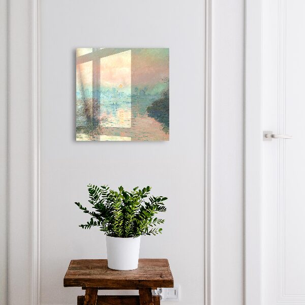 Key cabinet for wall Romantic landscape