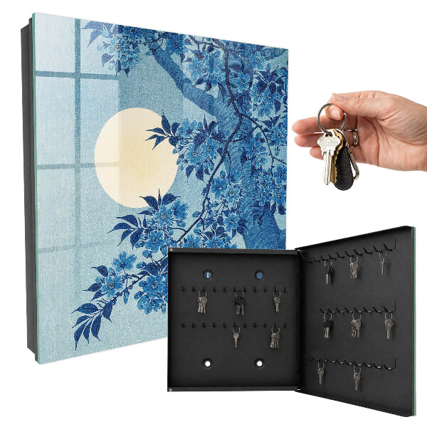 Key box Moonlit night