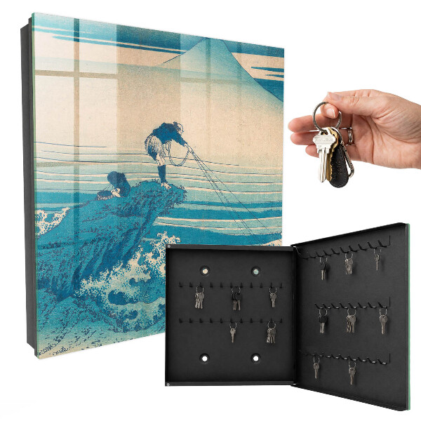 Key storage box The Fisherman and the Waves