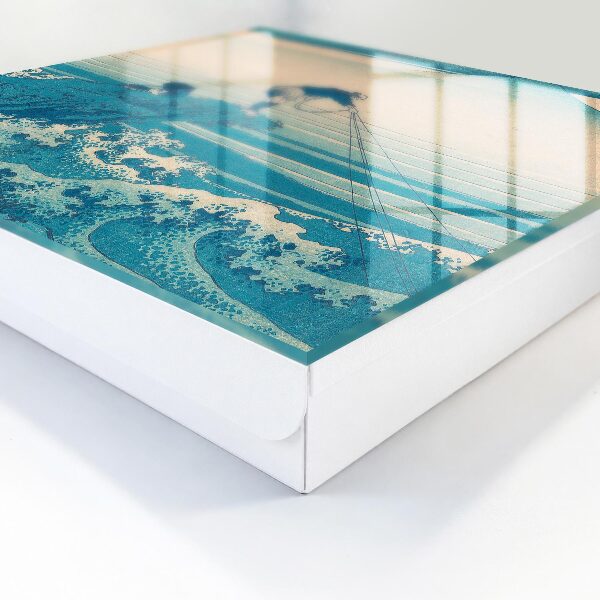 Key storage box The Fisherman and the Waves
