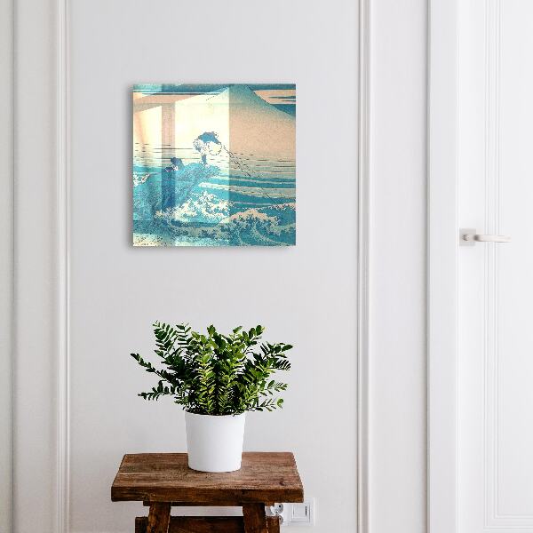 Key storage box The Fisherman and the Waves