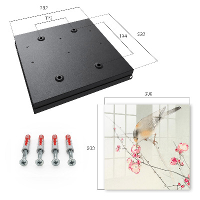 Key box Flowers for birds