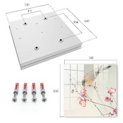 Key box Flowers for birds