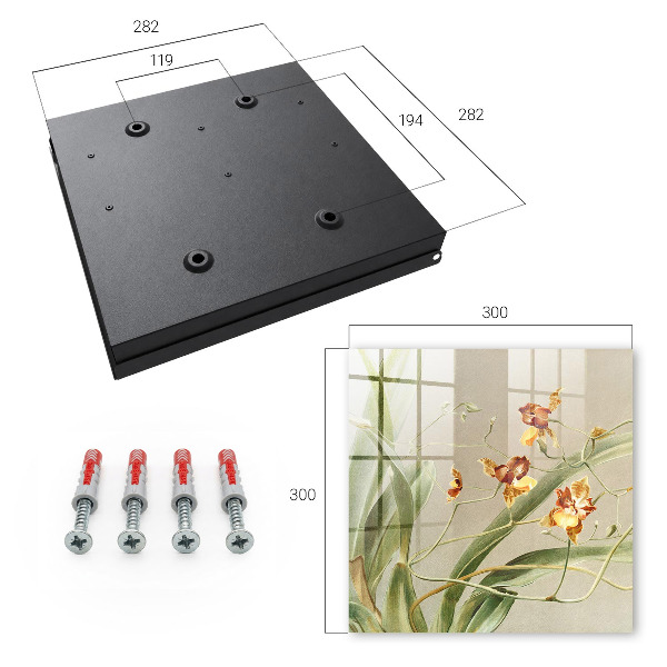 Key box Climbing flowers