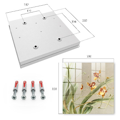 Key box Climbing flowers