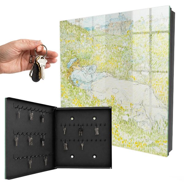 Key cabinet for wall Idyllic rest