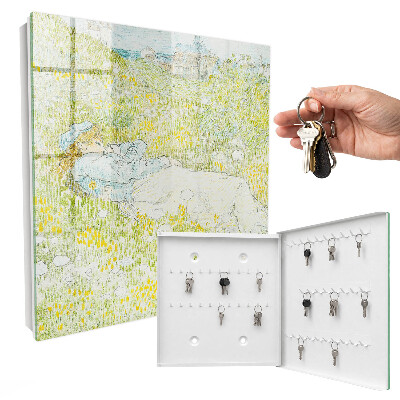 Key cabinet for wall Idyllic rest