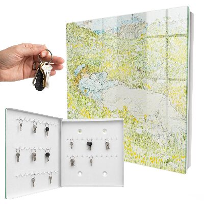 Key cabinet for wall Idyllic rest