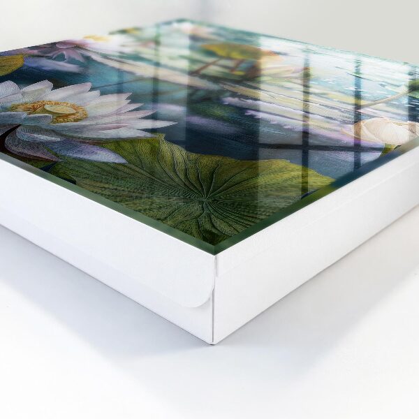 Key storage box Water flowers