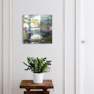 Key storage box Water flowers