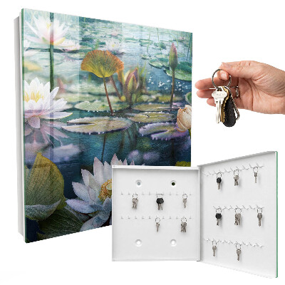 Key storage box Water flowers