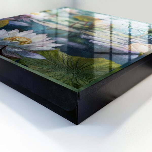 Key storage box Water flowers