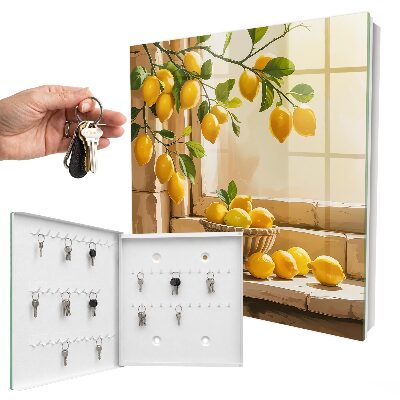 Key cabinet for wall Lemon freshness