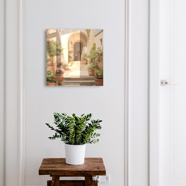 Key storage box Rustic garden
