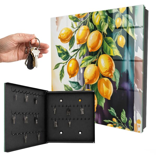 Key cabinet for wall The Magic of Lemon