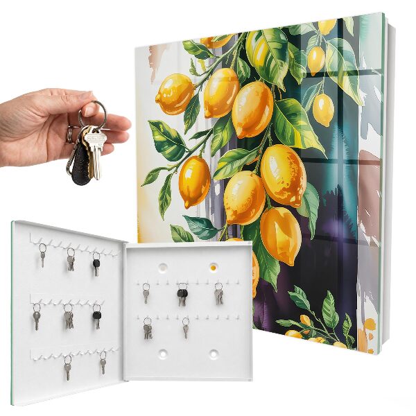 Key cabinet for wall The Magic of Lemon