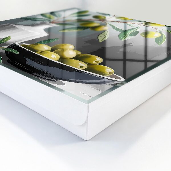 Key box Green olives