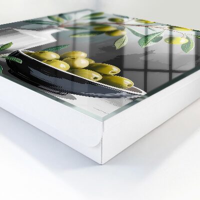 Key box Green olives
