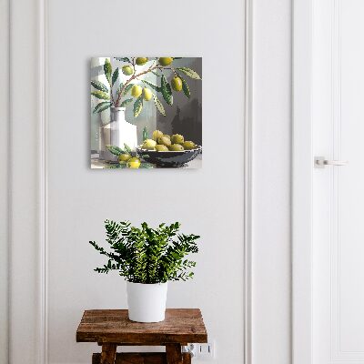 Key box Green olives