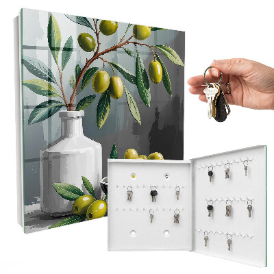 Key box Green olives