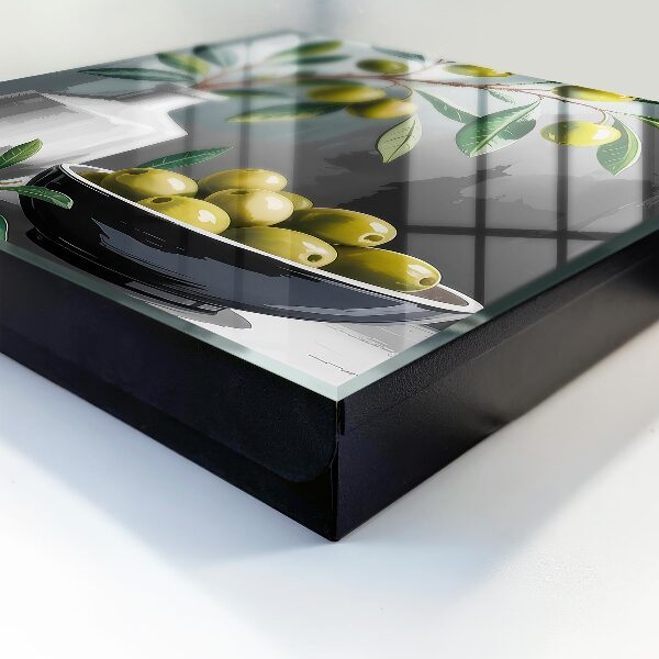 Key box Green olives