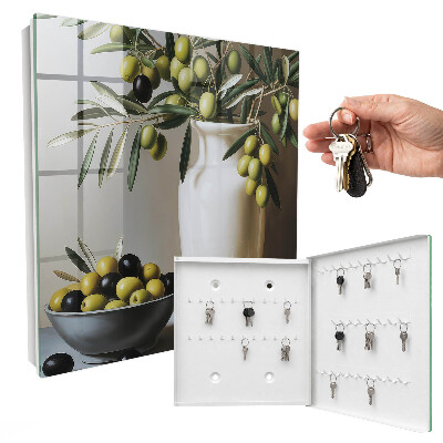 Key storage box Olive nature