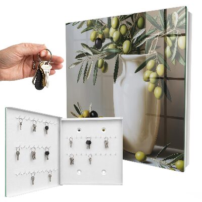Key storage box Olive nature