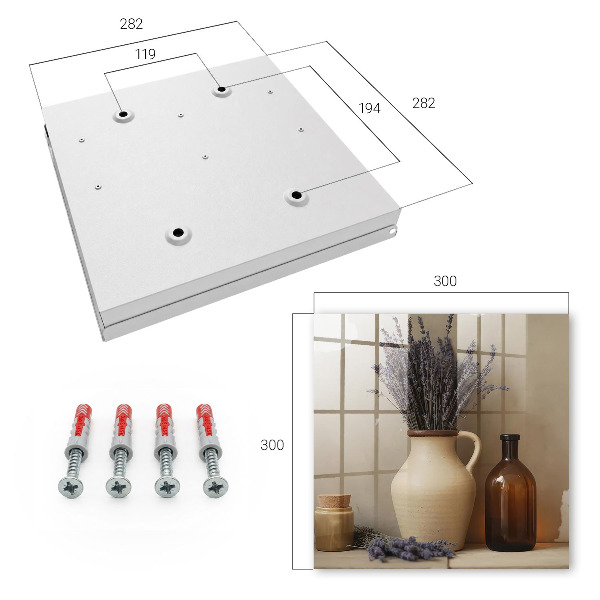 Key box Lavender vase